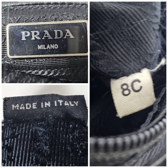 Authentic PRADA Tessuto Nylon Vela Shopping Tote Black - Picture 5 of 12